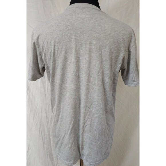 Adidas Golf Mens XL Grey Spellout Short Sleeve Crew Neck Graphic Adult Tee - Picture 7 of 10